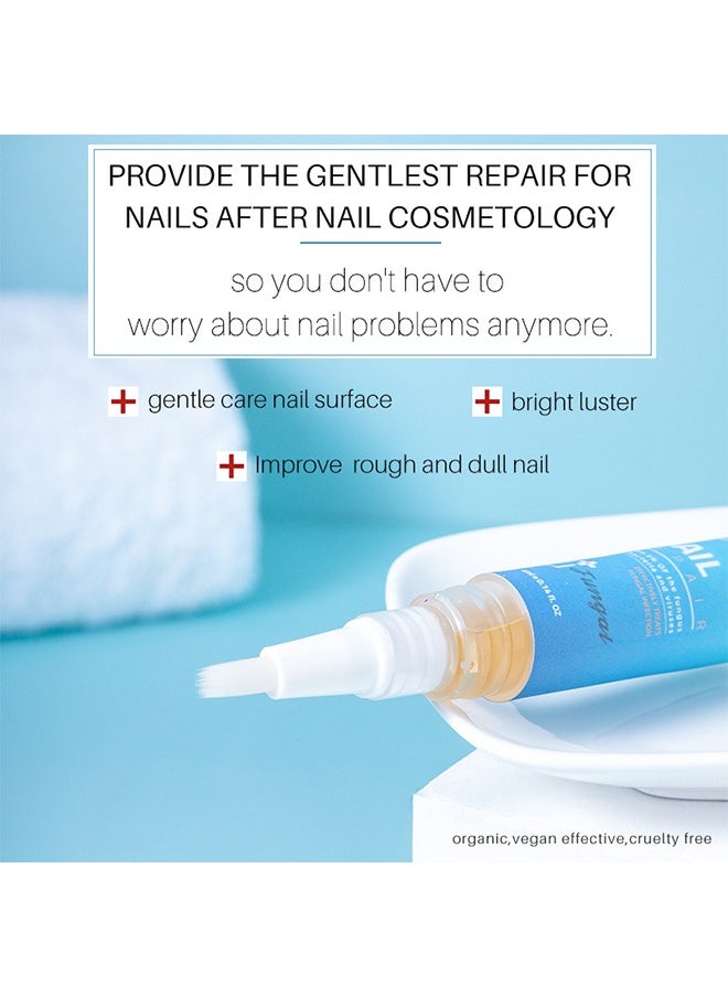 Lanthome Nail Repair，Extra Strong Nail & Toe Fungus Treatment Pen Best Nail Repair Set Fungi Fingernail & Toenail Solution Fix & Renew Damage Fungal Nail Broken Cracked & Discolored Nails  - Image 4