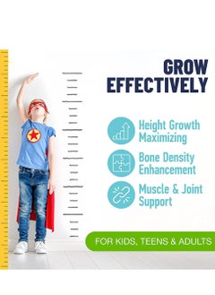 BIYODE Height Growth Maximizer - Reach Natural Height - Made in USA - Height Pills Bone Growth - Grow Taller Supplement for Adults & Kids - Height Increase Pills -Maximum Height Growth Formula to Get Taller  - Image 4