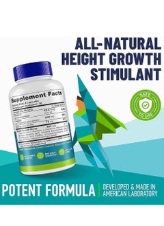 BIYODE Height Growth Maximizer - Reach Natural Height - Made in USA - Height Pills Bone Growth - Grow Taller Supplement for Adults & Kids - Height Increase Pills -Maximum Height Growth Formula to Get Taller  - Image 2