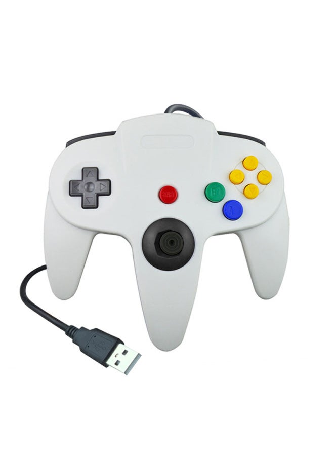 Neutral N64usb Gamepad N64usb Wired Handle N64 Shape Pc Handle Brand New Welcome - Image 4
