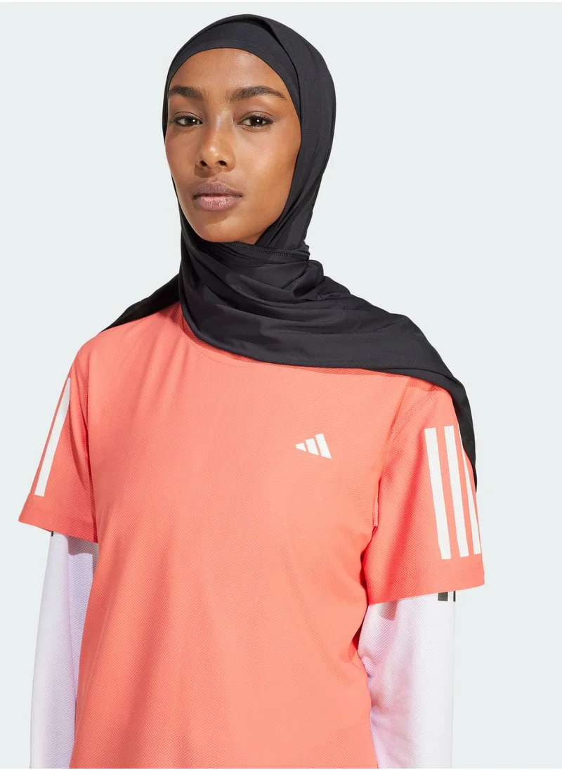 Adidas 3 Stripes Own The Run Hijab