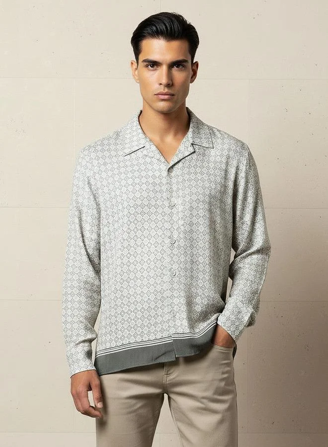 Iconic ENRICH PRINT SHIRT