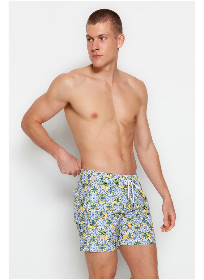 trendyol - Multicolored Men's Standard Size Swim Shorts TMNSS23DS00002 - Image 1