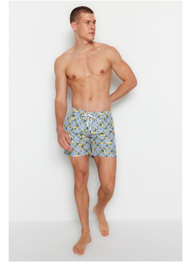 trendyol - Multicolored Men's Standard Size Swim Shorts TMNSS23DS00002 - Image 1