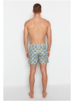 trendyol Multicolored Men's Standard Size Swim Shorts TMNSS23DS00002  - Image 5