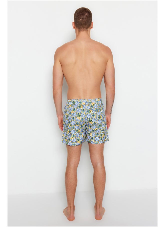 trendyol - Multicolored Men's Standard Size Swim Shorts TMNSS23DS00002 - Image 1