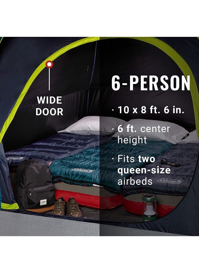 Coleman Tent Skydome Darkroom 6 Person  - Image 3