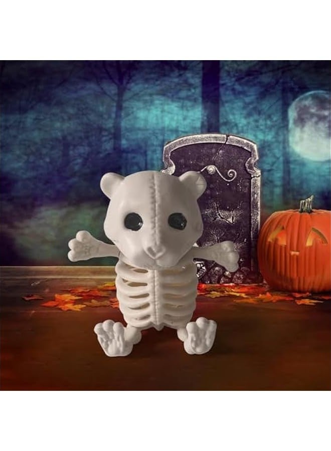 PVC Bear Skeleton Decoration  Skeleton Bear Bones Lifelike Charming Indoor Decoration for Hallowmas Decoration Haunted House Party - Image 4