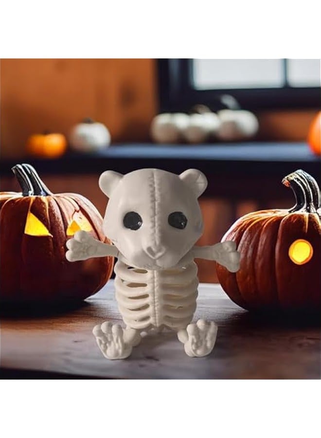 PVC Bear Skeleton Decoration  Skeleton Bear Bones Lifelike Charming Indoor Decoration for Hallowmas Decoration Haunted House Party - Image 3