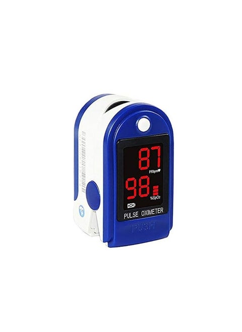 Finger oximeter, finger oxygen saturation monitor