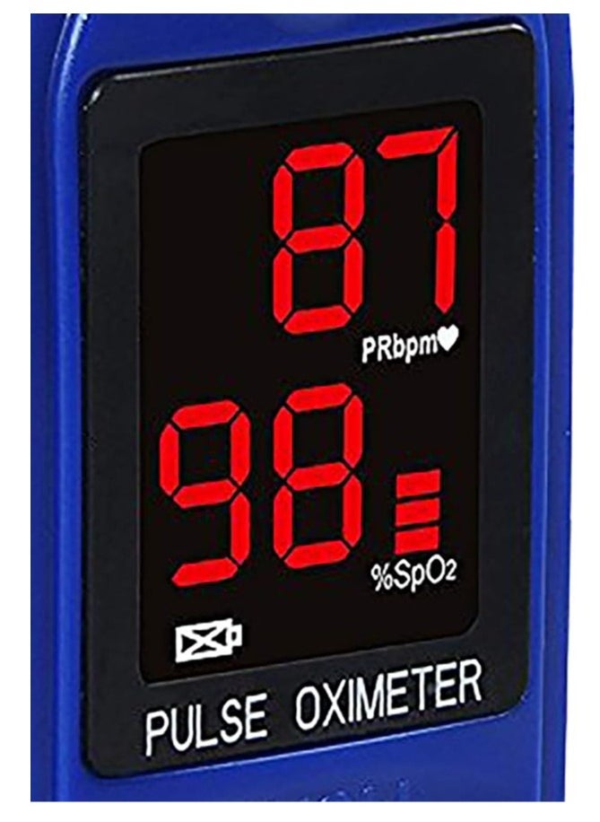 null - Finger oximeter, finger oxygen saturation monitor - Image 1