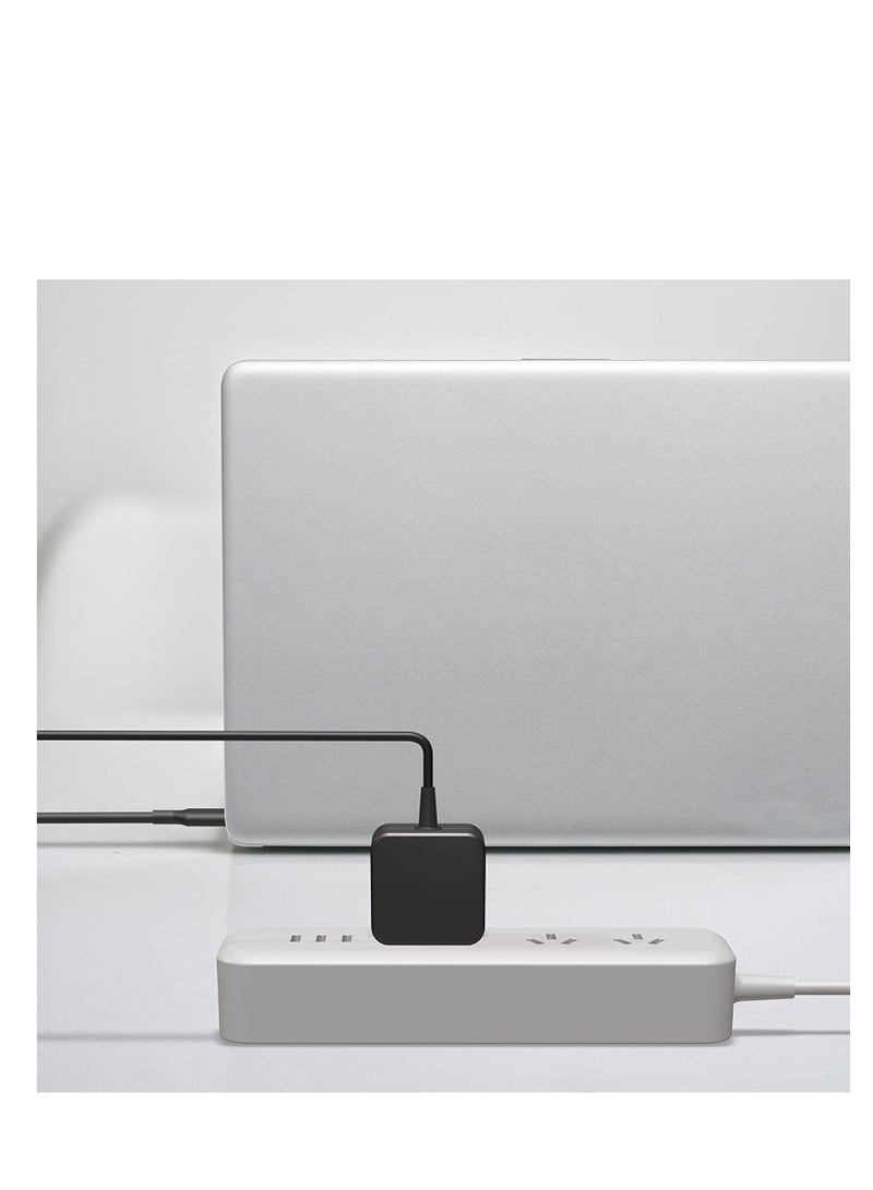 Terabyte 65W 20V 3.25A Notebook Square Portable Type-C Power Adapter, US Plug - Image 4