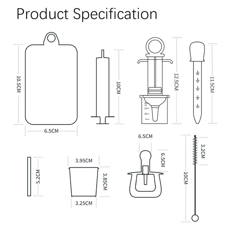 Elfzone Baby Medicine Dispenser Kit  3PCS  Silicone Infant Medicine Syringe Pacifier Dropper Toddler Feeding Pacifiers Dispensers Products for Babies Newborn Essentials Must Haves Medical Kits - Image 2