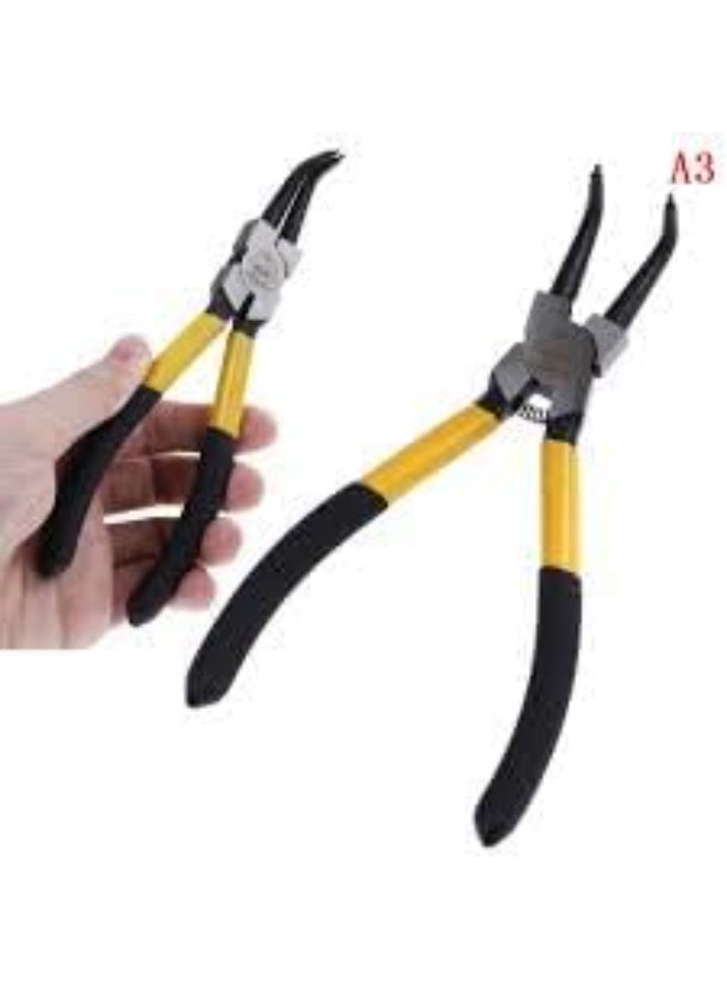 MySouqEg Store Circlip Plier 7" 180mm No.AC18180 Profesional Tools - Drop forged steel hardened and tempered - Image 1