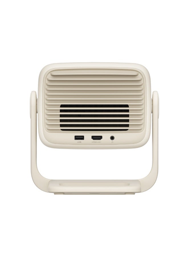 جمجو بروجكتور N1S Nano المحمول – دقة FHD 1080p، يعمل بتقنية DLP، مرخّص من Netflix، مزوّد بحامل مدمج قابل للتعديل، سطوع 460 لومن ISO، مزايا التكيّف مع الشاشة، ومكبرات صوت مزدوجة 5 واط - Image 4