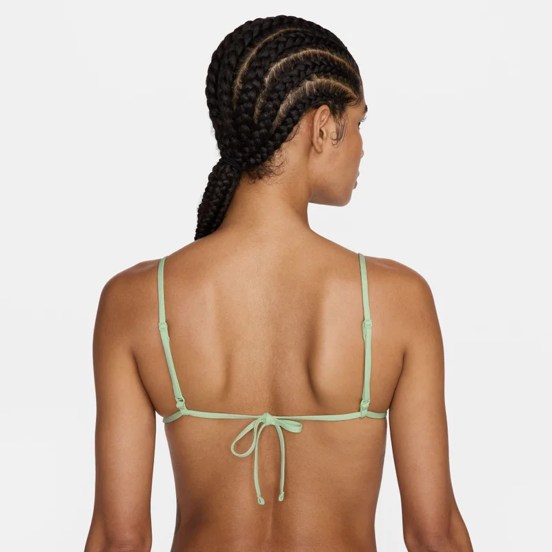 Nike Green Women's Swim Retro Flow Bikini Top for Women | Best Price UAE