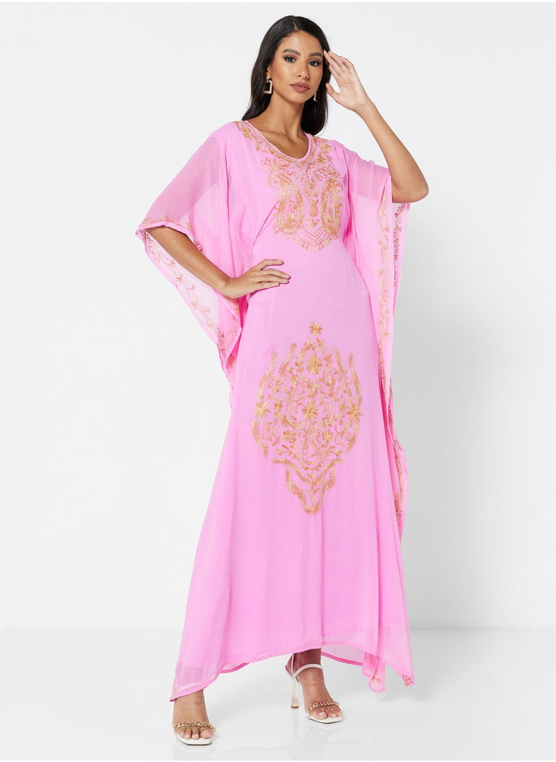 ARABIAN CLOSET EMBROIDERED KAFTAN  - Image 1