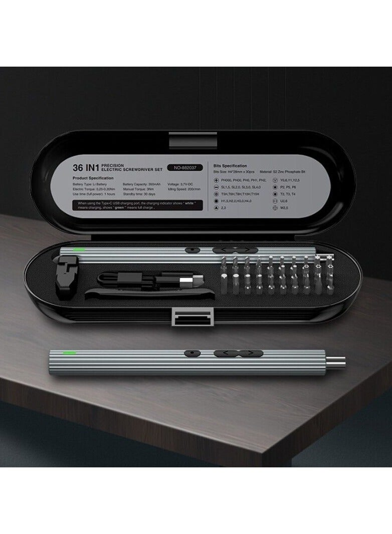 36 In 1 Electric Screwdriver Set Precision Tool Repair Digital Mobile Phone Computer DIY Multifunctional Tools Repair Set - Image 2