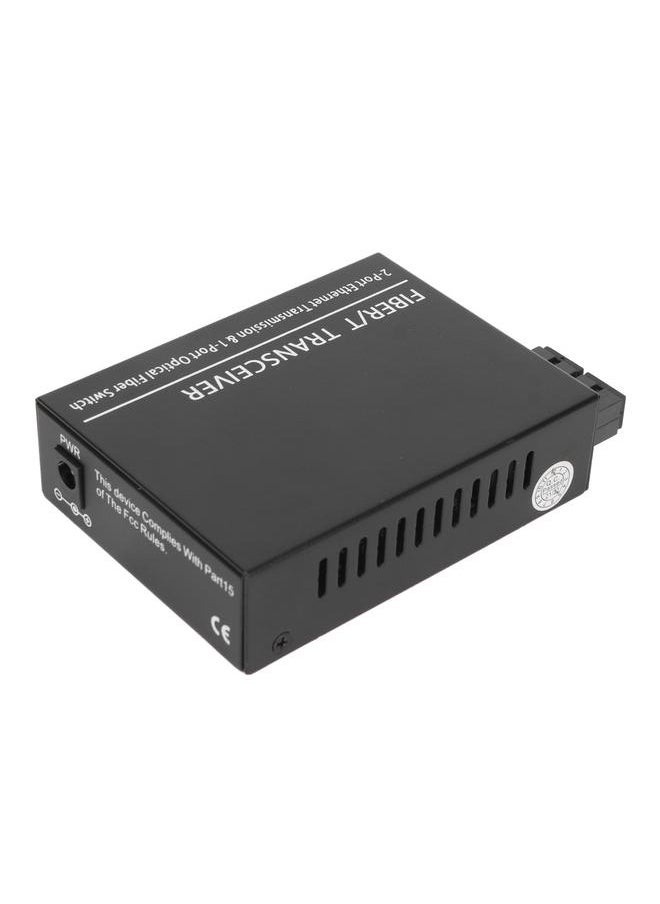 Thoraya TLG-F112SA-25 Tx1310nm Photoelectric Converter 10/100/Dual Fiber/Single Mode 100M 1 Optical Port 2 Electrical Ports Fiber Transceiver 25km Multi-function Compatibility RJ-45 Port US Standard  - Image 5