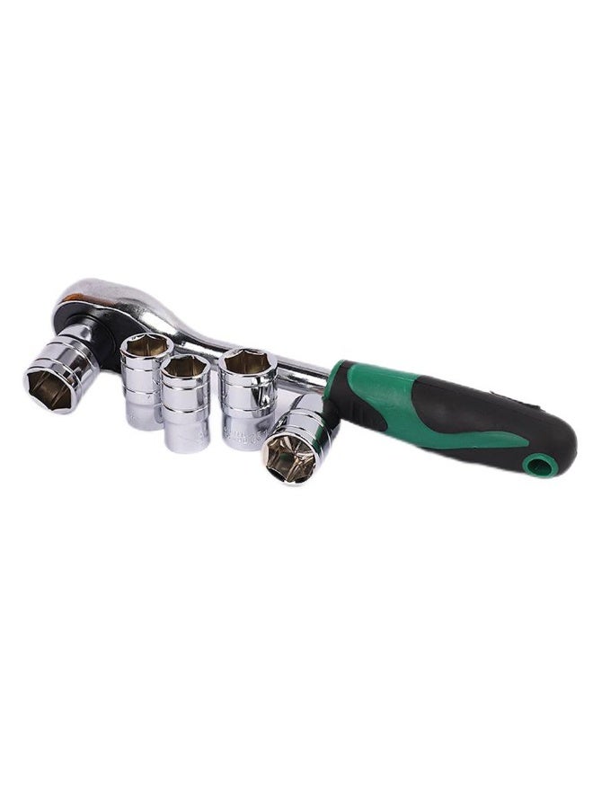 Manful 24Pcs Socket Wrench Set with Ratchet Handle – Steel Socket Tool Kit with Extension Bars, Universal Joint & Metal Storage Case - Image 2