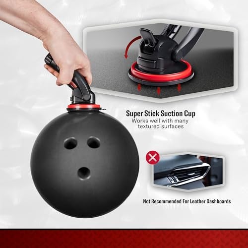 Custom Accessories Tuff Tech Super Stick Windshield and Dash Mount Phone Holder, Universal Car Phone Holder - Image 3