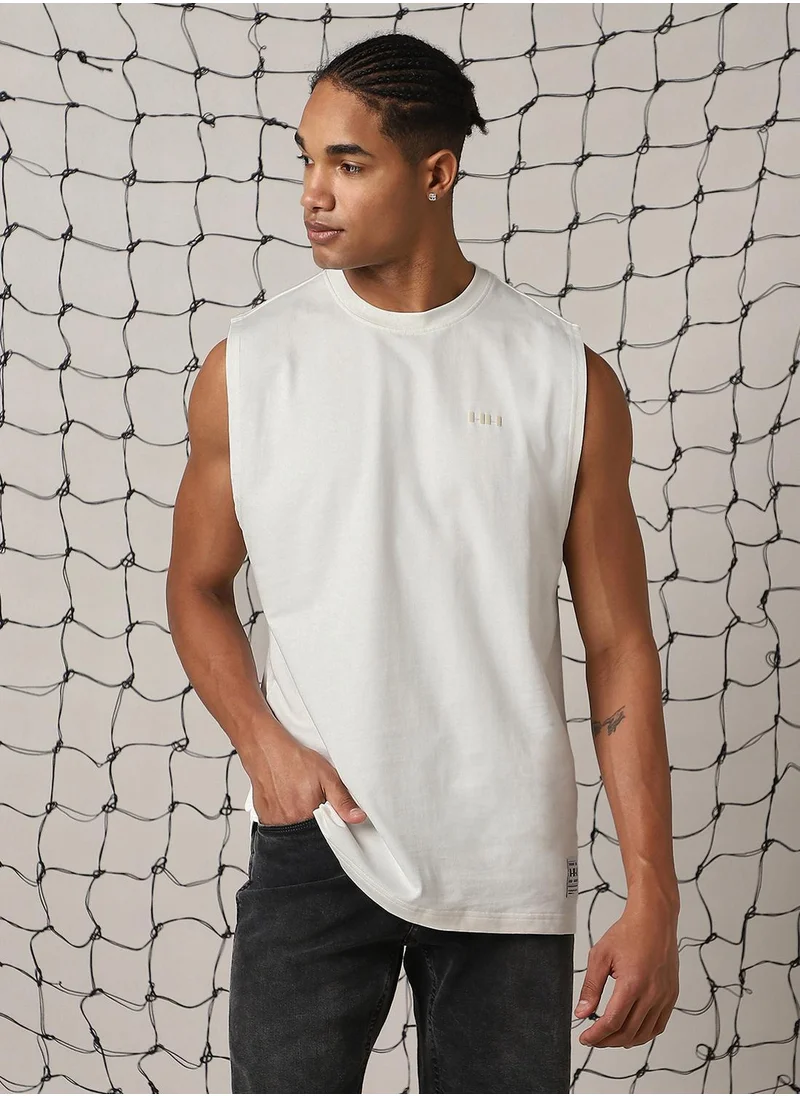 هوبرهولمي Men White Tshirts