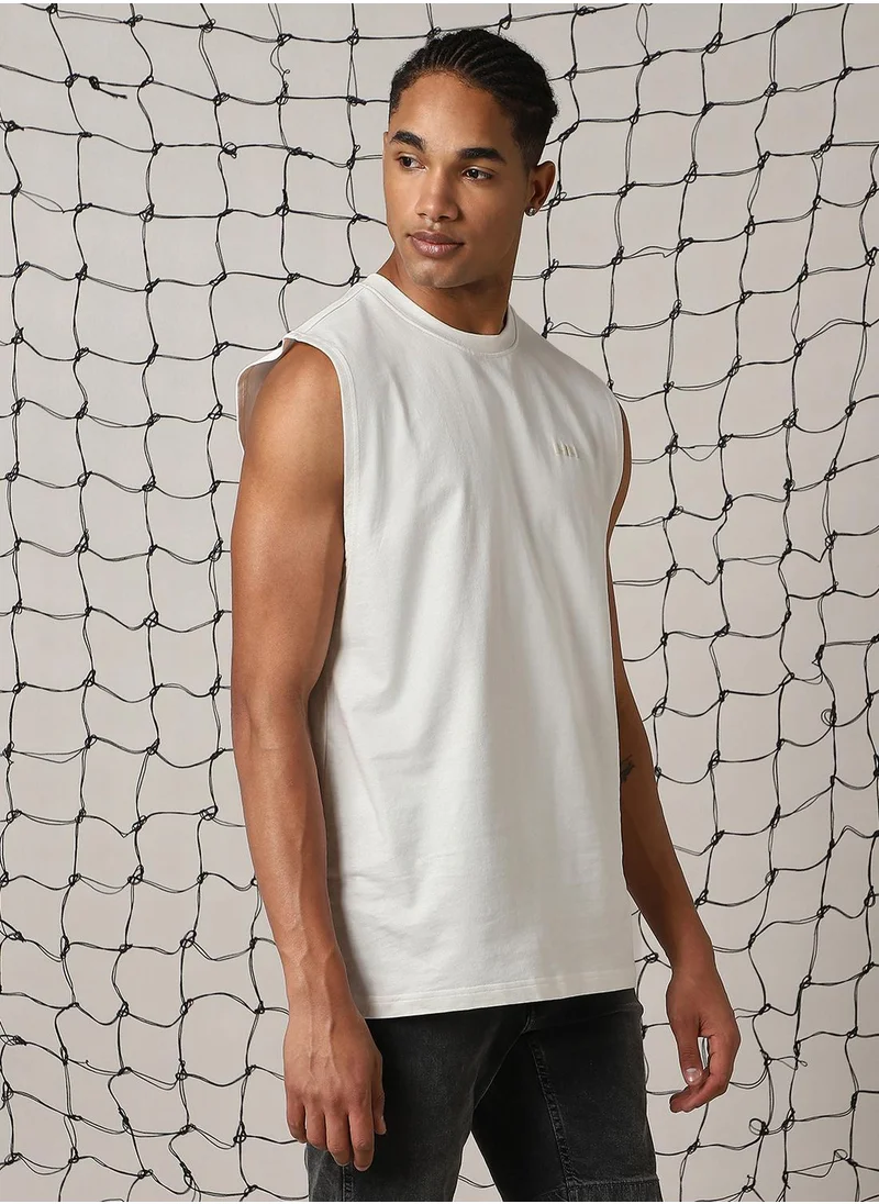 هوبرهولمي Men White Tshirts