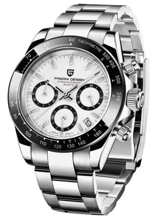 Pagani Design Men's Ceramic Bezel Stainless Steel Bracelet Chronograph Waterproof 100m Sapphire Glass Automatic Watch for Men - pzsku/Z01A4A8E563ECFE7D6E22Z/45/_/1657053414/ed06b47c-6093-4feb-8c23-19cbb2afefee