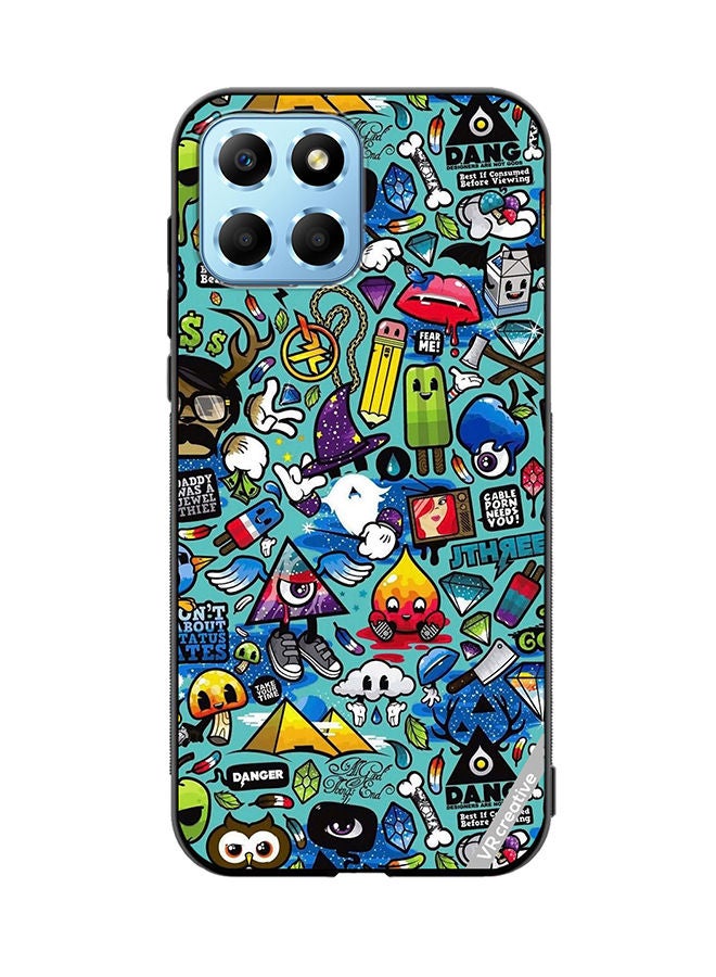VR CREATIVE Protective Case Cover For Honor X8 5G Multicolor Design - Image 1