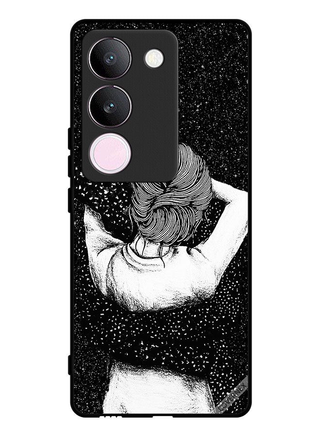 Covernex Protective Case Cover For vivo V29 Night Imagination Of Doodle Girl - Image 1