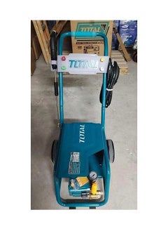 TOTAL TOTAL Electric High Pressure Washer 2400W - 100Bar (1450PSI), 10L/min, Copper Pump, Copper Induction Motor, 8m High Pressure Hose, Metal Spray Gun & 4 Nozzles – Powerful & Durable Pressure Cleaning Tool for Home & Outdoor Use  - Image 3