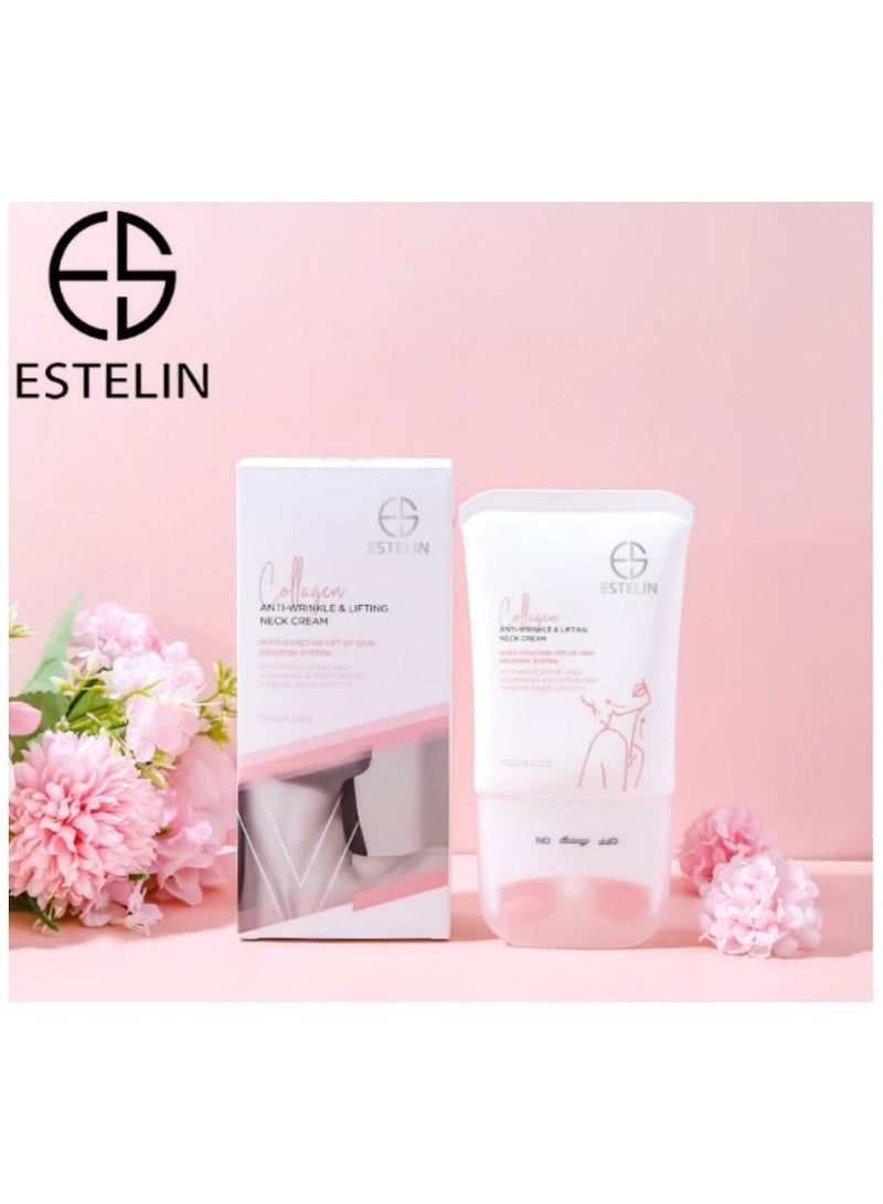 ESTELIN Collagen anti-wrinkle & lifting neck cream 120g - Image 1