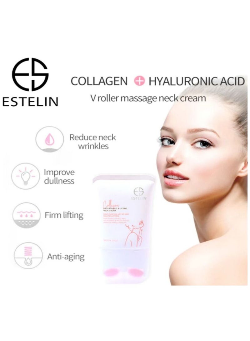 ESTELIN Collagen anti-wrinkle & lifting neck cream 120g - Image 3