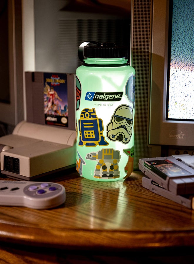 Nalgene 32oz WM Glow Green Sustain - Image 3