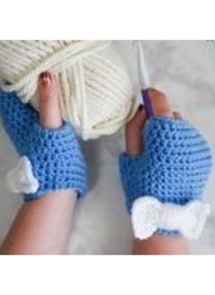 ماركة غير محددة جوانتي حريمي بدون اصابع صوف 