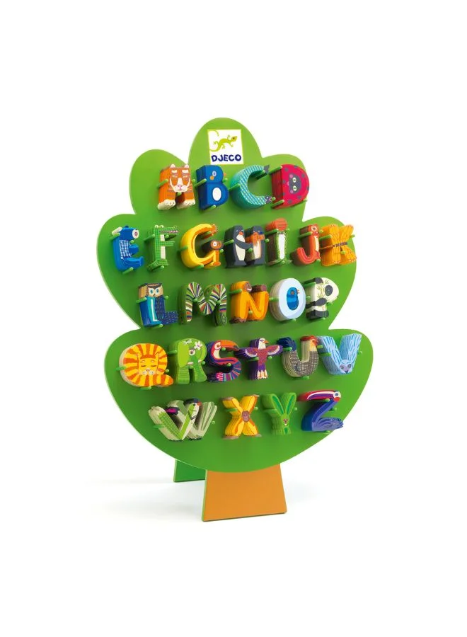 DJECO Y - Animals Door Letter