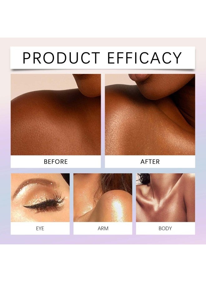 Eelhope Party Body Glitter Oil Body Skin Clavicle Moisturizing Party Ball Glitter Glitter Glitter - Image 4