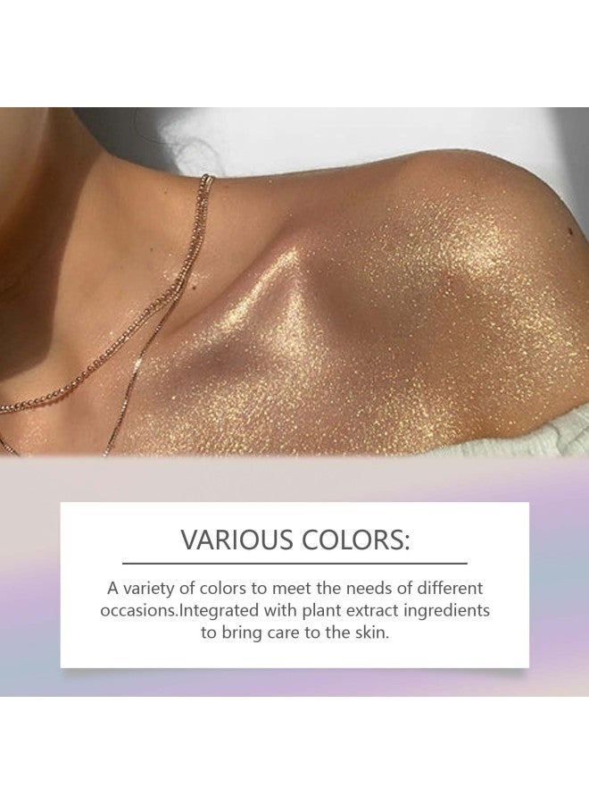 Eelhope Party Body Glitter Oil Body Skin Clavicle Moisturizing Party Ball Glitter Glitter Glitter - Image 2