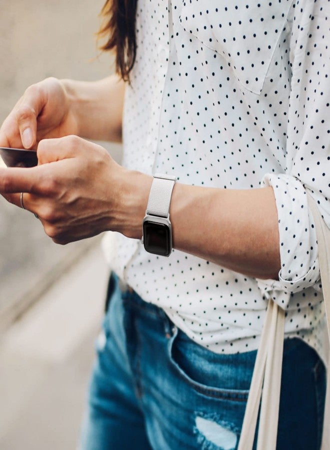 CCnutri Stretchy Nylon Solo Loop Bands Compatible with Apple Watch Band 38mm 40mm 41mm 42mm 44mm 45mm 46mm 49mm, Sport Elastic Wristbands Women Men Straps for iWatch Series 11 10 9 8 7 6 5 4 3 Ultra/SE 3 2 1 - Image 5