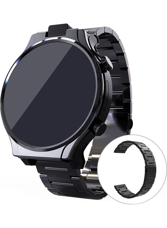 NIBEMINENT 25.5 Stainless Steel Watch Band Black  - Image 1