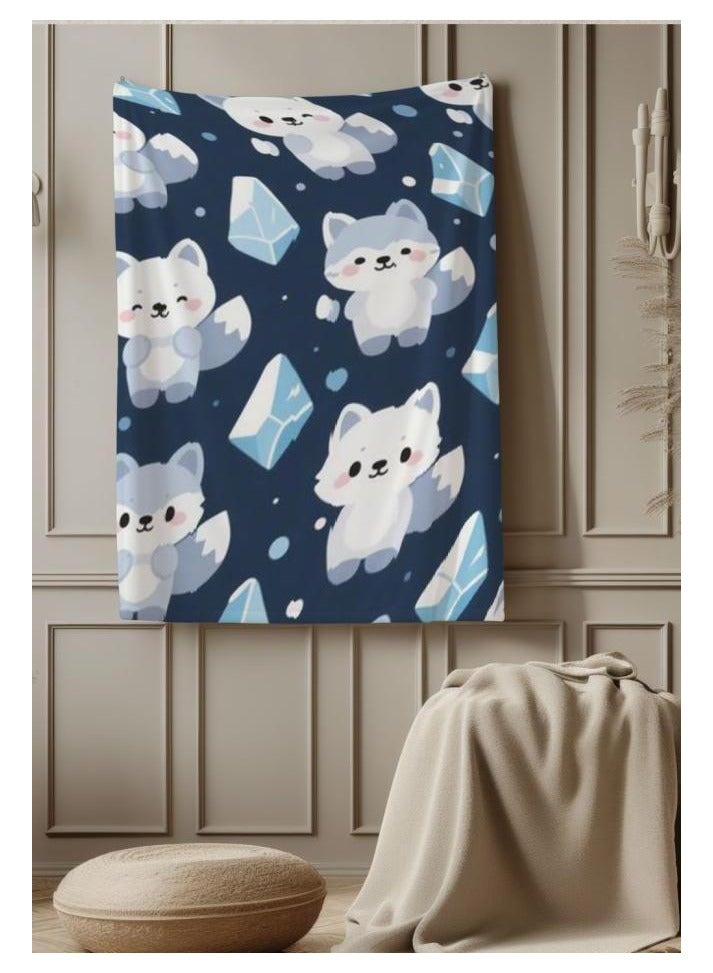 general Flannel thin blanket (warm and comfortable, suitable for sleep, gaming, dust removal and sandproof) 150cm*200cm - 269 - Image 1