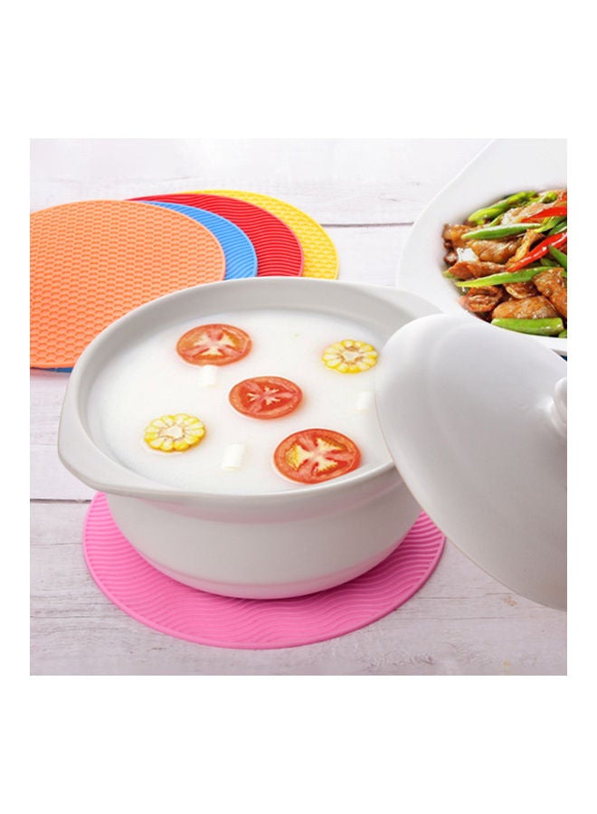 نيبمينينت طقم بساط مائدة مقاوم للحرارة مكون من 6 قطع متعدد الألوان 18x5x18سم - Image 5