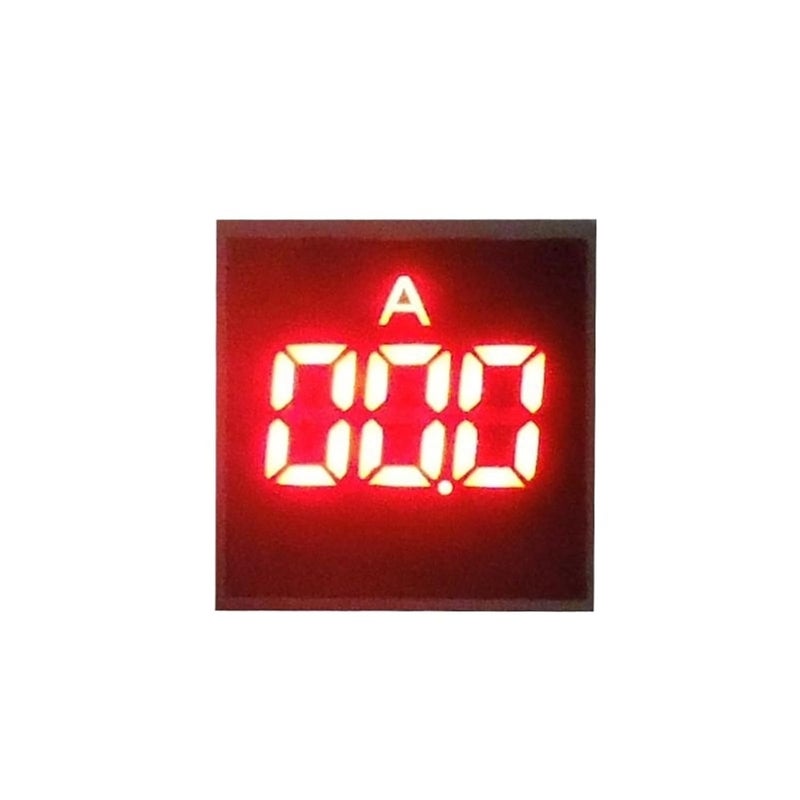 AD16S-22A، AD22MM، 0-100A، عداد تيار رقمي، مؤشر تيار، مصباح LED، عداد تيار مربعي، AD16-22 (لون أحمر، سعة التيار: 50R) - Image 5
