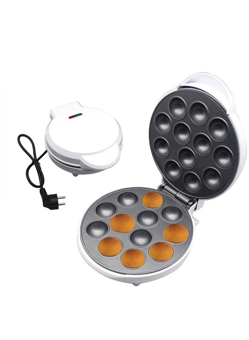 Pop Cake Maker with 12 Slots, Electric Non-Stick Cake Pop and Donut  Maker, Power & Ready Indicator, Cool Touch Housing, Perfect for Birthday and Holiday Parties  - Image 2