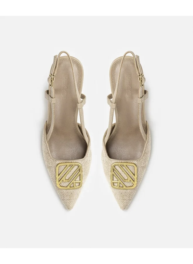 إبيكيول Monogram Buckle Heels