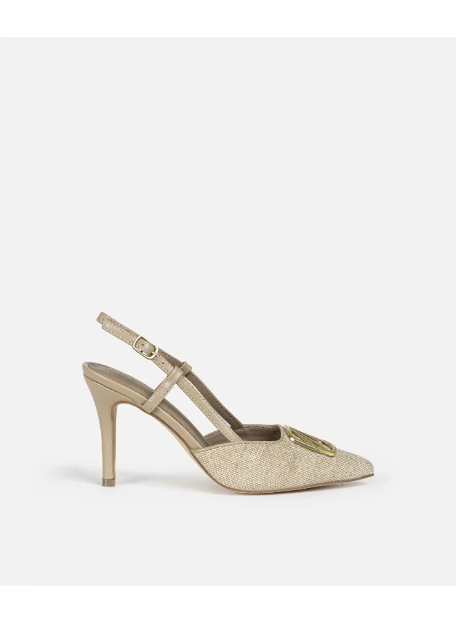 Ipekyol Monogram Buckle Heels
