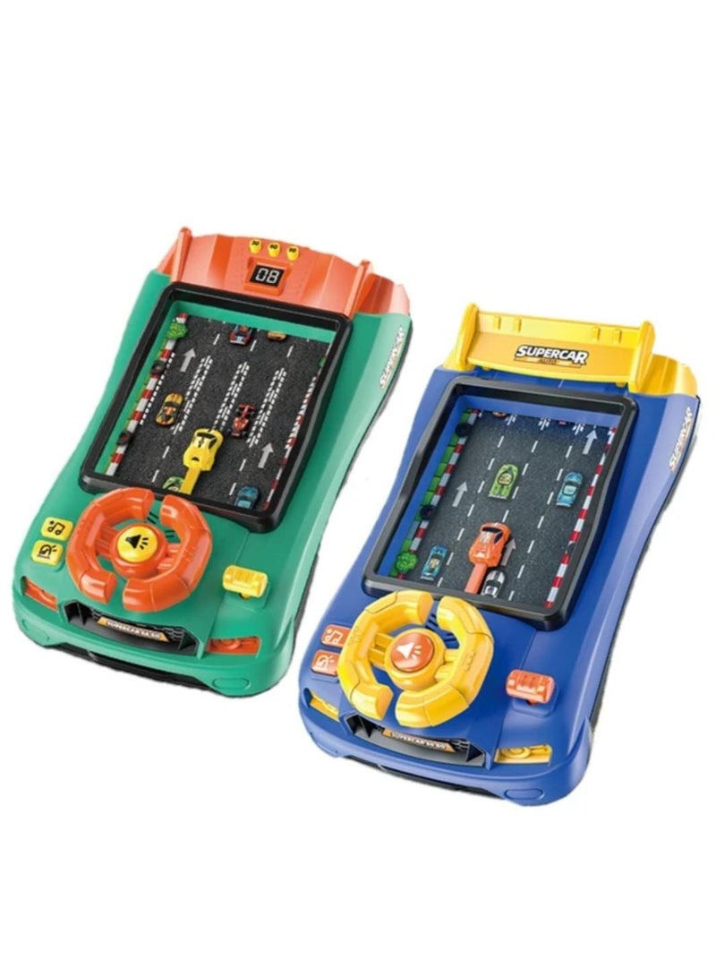 Steering Wheel Toy For Car Musical Toy Gift Development Interactive Driving Wheel Toddler Simulated Driving Game For 3 Years Old And Up - Image 2