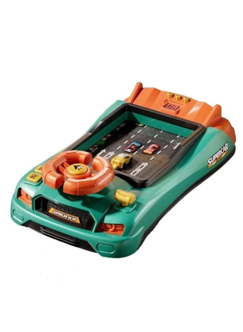 Steering Wheel Toy For Car Musical Toy Gift Development Interactive Driving Wheel Toddler Simulated Driving Game For 3 Years Old And Up - Image 3