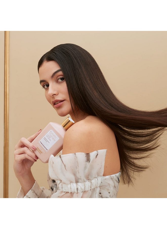 ALFAPARF MILANO Alfaparf Milano Lisse Design Keratin Therapy Anti Frizz Hair Shampoo - Maintains Smoothing Keratin Hair Treatment + Vegetable Collagen for Hair Repair - (8.45 oz)  - Image 2