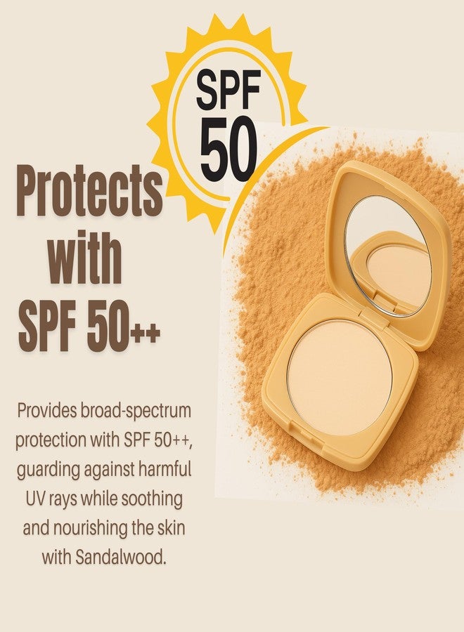 Aegte Poreless Matte Compact SPF 50++ | Oil Control & Pore Minimizer | 8gm (Medium Ivory) - Image 5